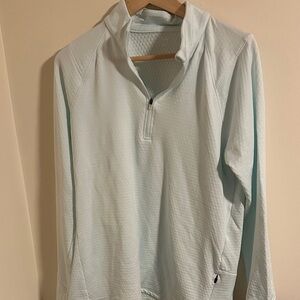 DSG Sky Blue Quarter-Zip Top
